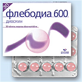 Купить флебодиа таблетки покрытые оболочкой 600мг n30 цена и отзывы