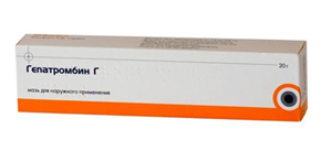 Купить гепатромбин г мазь ректальная 20 г цена и отзывы