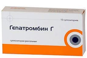 Купить гепатромбин г супп, ректал, №10 цена и отзывы