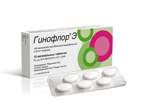 Купить гинофлор э №12 таблетки вагинал, цена и отзывы