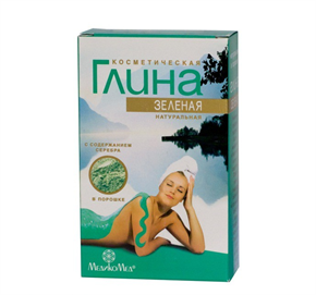 Купить глина зеленая косметическая 100 г цена и отзывы