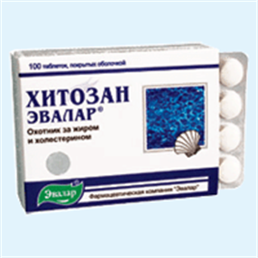 Купить хитозан-эвалар таблетки 500мг n100 цена и отзывы
