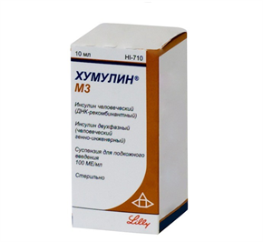 Купить хумулин м3 суспензия п/к флакон 100 ме/мл 10 мл №1 цена и отзывы
