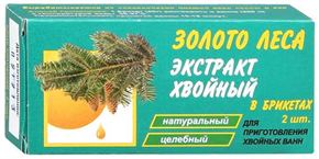Купить хвойный экстракт №2 брикета цена и отзывы