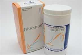 Купить индинол капсулы 300мг №120 цена и отзывы