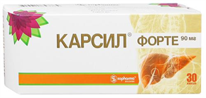 Купить карсил форте 0,09 №30 капсулы цена и отзывы