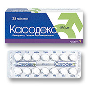 Купить касодекс таблетки покрытые оболочкой, 150мг №28 цена и отзывы