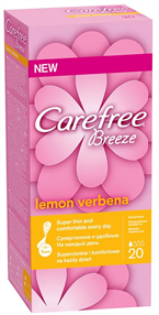 Купить кэфри прокладки ежедневные бриз лимон и вербена №40 цена и отзывы