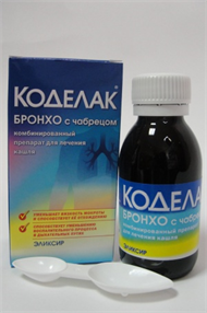 Купить коделак бронхо с чабрецом эликсир 100 мл цена и отзывы