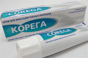 Купить корега крем для зубных протезов нейтральный вкус 40 мл цена и отзывы
