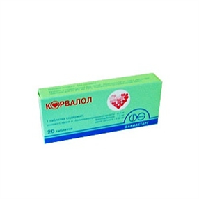Купить корвалол таблетки №20 цена и отзывы