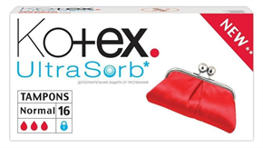 Купить котекс тампоны ультрасорб нормал №16 цена и отзывы