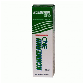 Купить ксимелин эко спрей назальный 0,05% 10 мл цена и отзывы