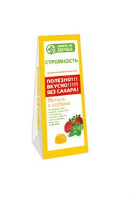 Купить мармелад лакомства для здоровья клубника и мелисса 170 г цена и отзывы