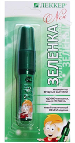 Купить леккер бриллиантовый зеленый 1% 5 мл цена и отзывы