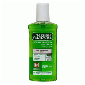 Купить лесной бальзам ополаскиватель кедр и шалфей 400 мл при воспалении десен цена и отзывы