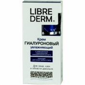 Купить либридерм гиалуроновый крем увлаж, для лица, шеи, обл, декольте с доз, 50мл цена и отзывы