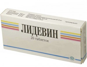 Купить лидевин таблетки №20 цена и отзывы