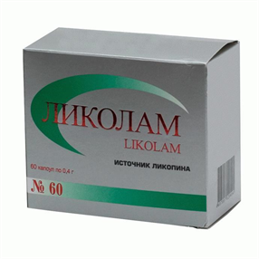 Купить ликолам 400 мг №60 капс цена и отзывы