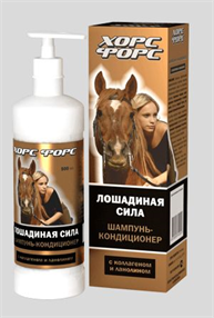 Купить лошадиная сила шампунь -кондиционер с колло, и ланолином для волос 500мл цена и отзывы