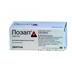 Купить лозап 0,1мг n90 таблетки цена и отзывы