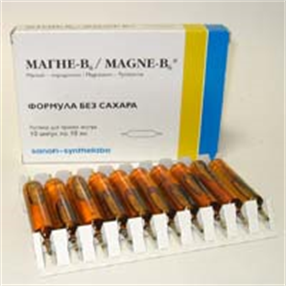 Купить магне в6 раствор внутрь 10 мл №10 амп цена и отзывы