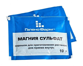 Купить магния сульфат порошок цена и отзывы