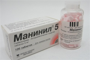 Купить манинил таблетки 5мг №120 цена и отзывы