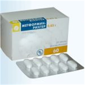 Купить метформин-рихтер таблетки покрытые оболочкой 500мг №60 цена и отзывы