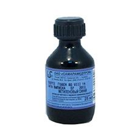 Купить метиленового синего флакон 1% 25мл (водный р-р) цена и отзывы