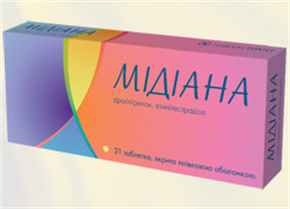 Купить мидиана таблетки покрытые оболочкой №21 цена и отзывы