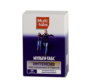 Купить мульти-табс интенсив таблетки покрытые оболочкой №30 цена и отзывы