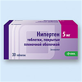 Купить нипертен таблетки покрытые оболочкой 0,005 №30 цена и отзывы
