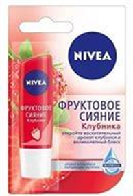 Купить нивея бальзам для губ фруктовое сияние клубника 4,8 г (85083) цена и отзывы
