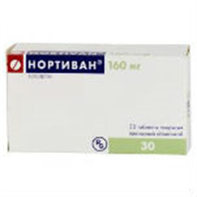 Купить нортиван таблетки покрытые оболочкой 160мг х 30 цена и отзывы