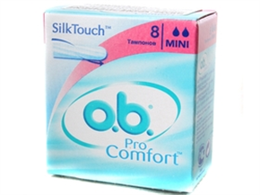 Купить o, b, прокомфорт тампоны мини №8 цена и отзывы