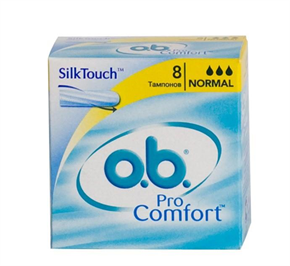 Купить o, b, прокомфорт тампоны нормал №8 цена и отзывы