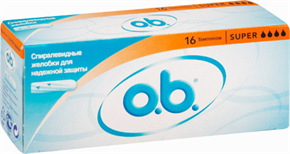 Купить o, b, тампоны супер №16 цена и отзывы