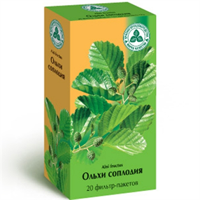 Купить ольха соплодия 1,5г№20 фильтр-пакет цена и отзывы