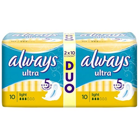 Купить олвейз прокладки ультра лайт дуо №20 цена и отзывы