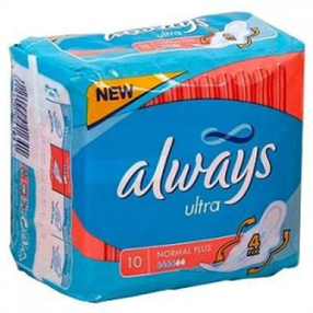 Купить олвейз прокладки ультра нормал плюс №10 цена и отзывы