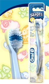Купить oral-b зубная щетка детская stages 1 (4-24 мес, ) цена и отзывы