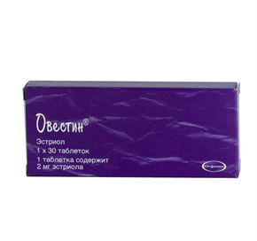 Купить овестин таблетки 2мг n30 цена и отзывы