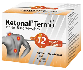Купить кетонал термо пластырь №10 разогревающий цена и отзывы