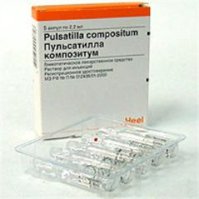 Купить пульсатилла композитум раствор в/м 2,2 мл №5 амп цена и отзывы