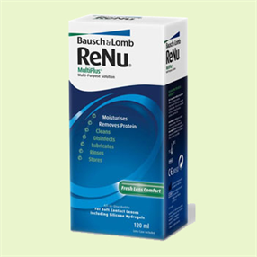 Купить раствор renu multiplus 120мл для контактных линз цена и отзывы