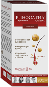 Купить ринфолтил силекс шампунь против выпадения с кремнием 200мл цена и отзывы