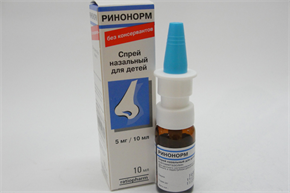 Купить ринонорм спрей назальный 0,05% 15 мл цена и отзывы