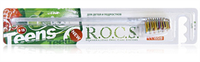 Купить рокс зубная щетка тинс 8-18 лет цена и отзывы