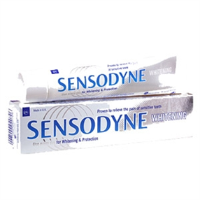 Купить сенсодин зубная паста отбеливающая 50 мл цена и отзывы